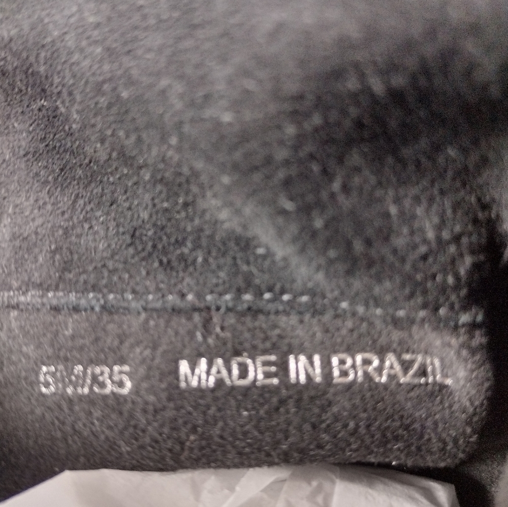 NWOT Lucky Brand Calypso Suede Tall Boot Size 5M - Picture 8 of 9